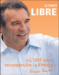 Le candidat Francois Bayrou