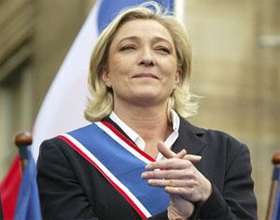 Sondage Harris Interactive: Marine Le Pen au 2me tour